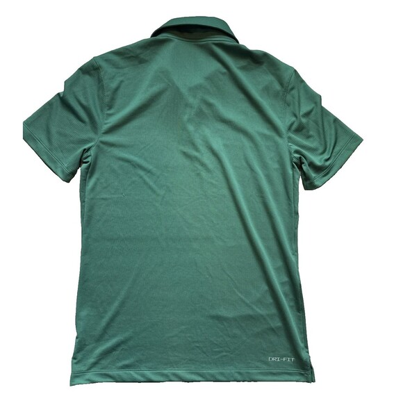 Men’s Dri Fit Nike Polo Shirt Small Green Short Sleeve - Picture 2 of 5